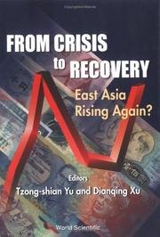 Cover of From crisis to recovery by Zongxian Yu