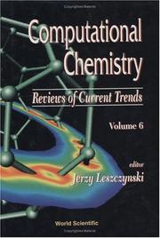 Front cover of Computational Chemistry: Reviews of Current Trends (Computational Chemistry: Reviews of Current Trends, Vol 6) by Jerzy Leszczynski