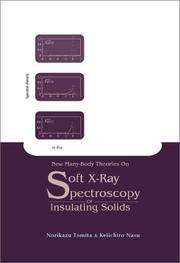 Front cover of New many-body theories on soft x-ray spectroscopy of insulating solids by Norikazu Tomita
