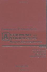 Front cover of Astronomy & Astrophysics by A.M. Mourao