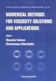 Cover of Numerical methods for viscosity solutions and applications by Maurizio Falcone