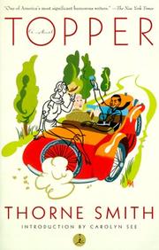 Cover of Topper by Thorne Smith