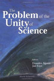 Cover of The problem of the unity of science by Académie internationale de philosophie des sciences. Meeting