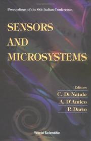 Front cover of Sensors and microsystems by Italian Conference on Sensors and Microsystems (6th 2001 Pisa, Italy)
