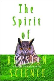 Front cover of The spirit of Russian science by M. E. Levinshteĭn