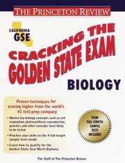 Cover of Cracking the Golden state examination by Princeton Review (Firm)