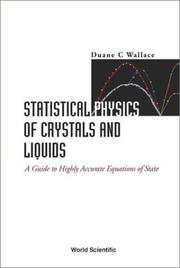 Front cover of Statistical Physics of Crystals and Liquids by Duane C. Wallace