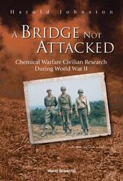 Cover of A Bridge Not Attacked by Harold Johnston