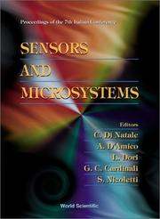 Front cover of Sensors and microsystems by Italian Conference on Sensors and Microsystems (7th 2002 Bologna, Italy)