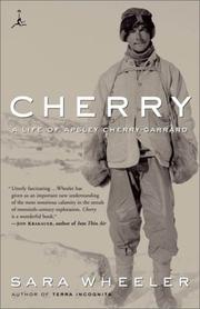 Cover of Cherry by Sara Wheeler