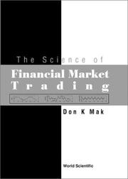 Front cover of The Science of Financial Market Trading by Don K. Mak