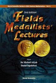 Front cover of Fields medallists' lectures by Michael Francis Atiyah