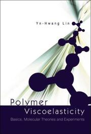Cover of Polymer viscoelasticity by Y.-H Lin
