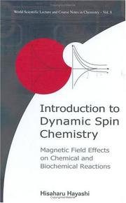 Front cover of Introduction to dynamic spin chemistry by Hisaharu Hayashi