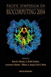 Cover of Pacific Symposium on Biocomputing 2004 by Pacific Symposium on Biocomputing