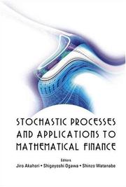 Front cover of Stochastic processes and applications to mathematical finance by Ritsumeikan International Symposium