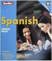 Cover of Spanish Berlitz Travel Pack (Berlitz CD Pack) by Unknown