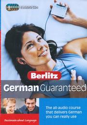 Cover of Berlitz German Guaranteed (Berlitz Guaranteed) by Berlitz Guides