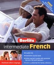 Cover of Berlitz Intermediate French (Berlitz Intermediate) by Inc. Berlitz International