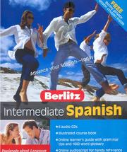 Cover of Berlitz Intermediate Spanish (Berlitz Self-Teachers) by Unknown