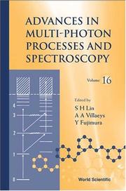 Cover of Advances in multi-photon processes and spectroscopy by S. H. Lin