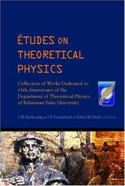 Front cover of Études on theoretical physics by L. M. Barkovsky