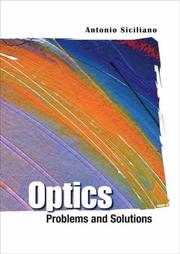 Cover of Optics by Antonio Siciliano