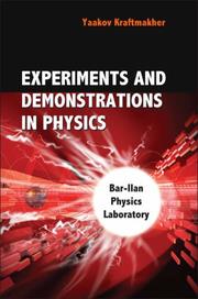 Cover of Experiments And Demonstrations in Physics by Yaakov Kraftmakher