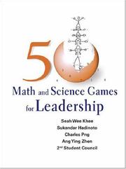 Front cover of 50 math & science games for leadership by Seah Wee Khee