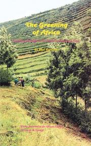 Front cover of The greening of Africa by Harrison, Paul