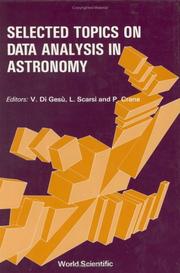 Front cover of Selected topics on data analysis in astronomy by International Workshop on Data Analysis in Astronomy (2nd 1986 Erice, Italy)