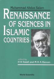 Front cover of Renaissance of sciences in Islamic countries by Abdus Salam
