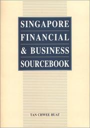 Cover of Singapore financial and business sourcebook by Tan, Chwee Huat.