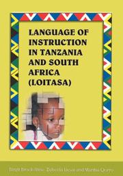 Front cover of Language of instruction in Tanzania and South Africa (LOITASA) by Birgit Brock-Utne