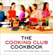 Front cover of The Cooking Club cookbook by Unknown