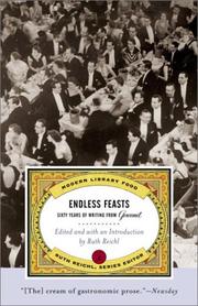 Cover of Endless feasts by Ruth Reichl