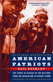Front cover of American patriots by Gail Lumet Buckley