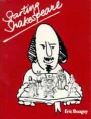 Cover of Starting Shakespeare by Eric Boagey