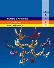 Cover of Nuffield-BP business for Intermediate Part One GNVQ by Jenny Wales