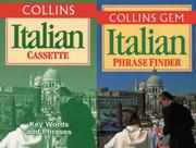 Cover of Collins Gem Italian Phrase Finder by Unknown