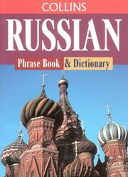 Cover of Russian Phrase Book & Dictionary (Collins Language Pack) by Unknown