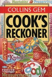 Cover of Cook's Reckoner by Diagram Group.