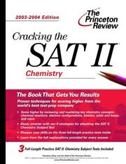 Cover of Cracking the SAT II by Princeton Review