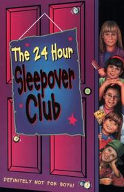 Cover of 24-hour sleepover club by Fiona Cummings