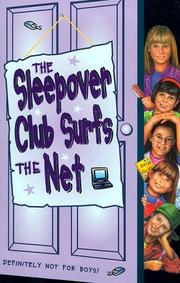 Cover of The Sleepover Club surfs the Net by Fiona Cummings