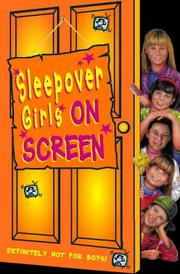 Cover of Sleepover girls on screen by Fiona Cummings