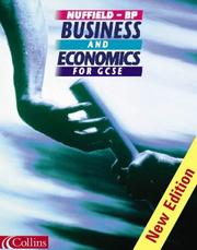 Cover of Nuffield - BP Business and Economics for GCSE by Jenny Wales