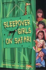 Front cover of Sleepover Girls on safari by Angie Bates