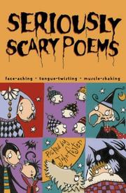 Front cover of Seriously Scary Poems by John Foster