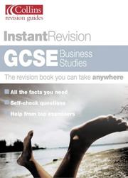 Cover of GCSE Business Studies (Instant Revision) by Carolyn Lawder